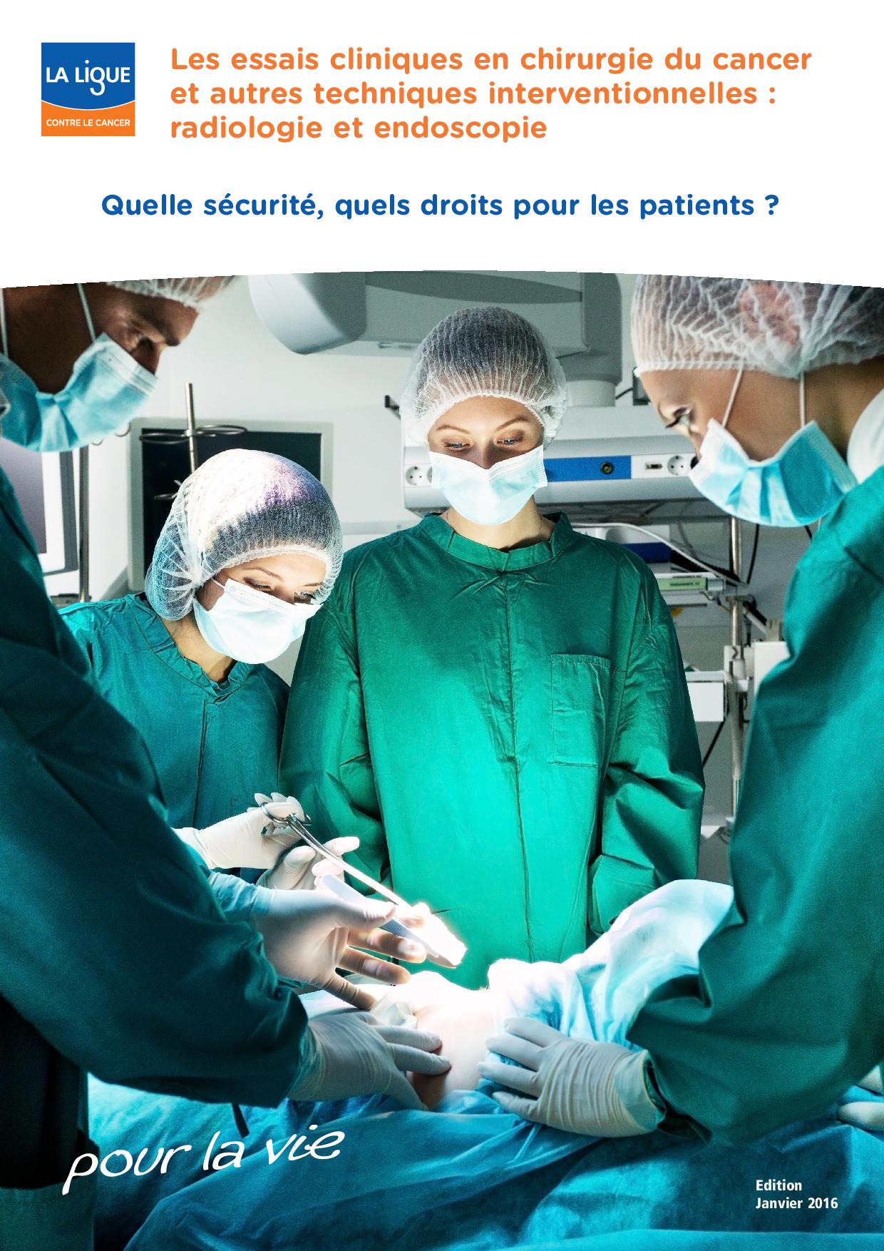 Les essais cliniques Ligue contre le cancer — free download